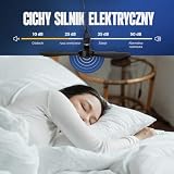 Przenośny wentylator sufitowy z wtyczką i przełącznikiem, 220 V-240 V/5 W, Ø 40 cm, mobilny wentylator z zawieszką, energooszczędny, czarny