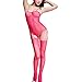 Blugibedramsh Womens Lingerie Body Halter Lace Bodystocking Bodysuits Nightwear