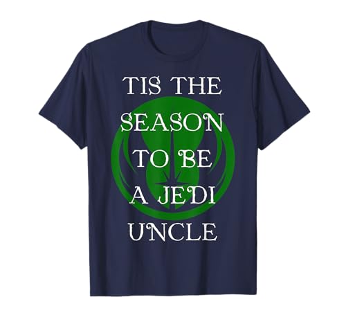 Image of Star Wars Season To Be A Jedi Uncle Christmas T-Shirt