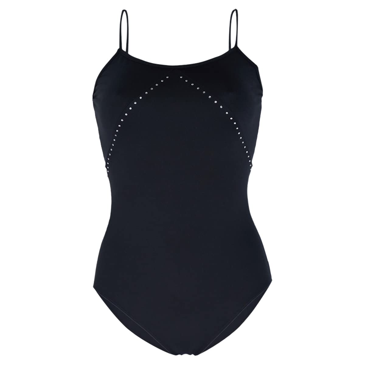Justaucorps de danse noir fille Intermezzo 31584 taille 6 extensible