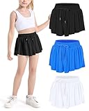 Short fluide : la poche latérale droite sur la doublure du short fluide pour filles est assez grande pour vos effets personnels, ce qui libère vos mains et ne vous inquiétez pas lorsque vous faites du sport.