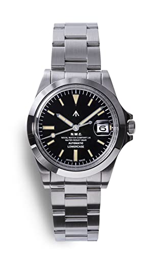 NAVAL WATCH Produced by LOWERCASEFFRXA001 Black dial / 3 links S/S metal band