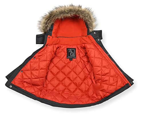 Image of Arctic Quest boys Bib Snow Pants and Ski Jacket Water-resistant Snowsuit for Kids Winter Hooded Jacket