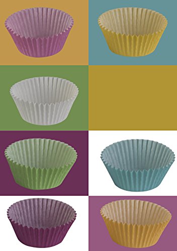 Montopack 300-Pack Holiday Party Paper Baking Cups - No Smell, Safe Food Grade Inks And Paper Grease Proof Cupcake Liners Perfect Cups For Cake Balls, Muffins, Cupcakes And Candies #TOP5