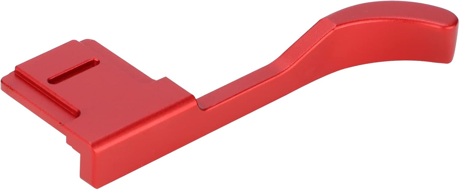 Metal Thumb Up Grip for Fujifilm Fuji X100V Digital Camera Red