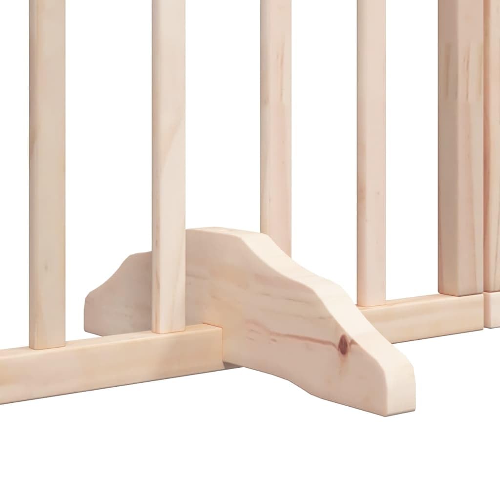 Genérico Puerta para Perros Plegable 10 Paneles Madera de álamo 800 cm,Productos para Mascotas,Productos para Mascotas,Productos para Perros,Casetas y cercados para perros-3155559