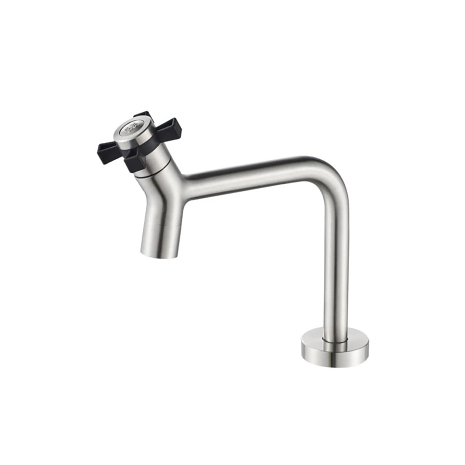 Robinet d'eau froide unique en inox 304 pour évier de cuisine