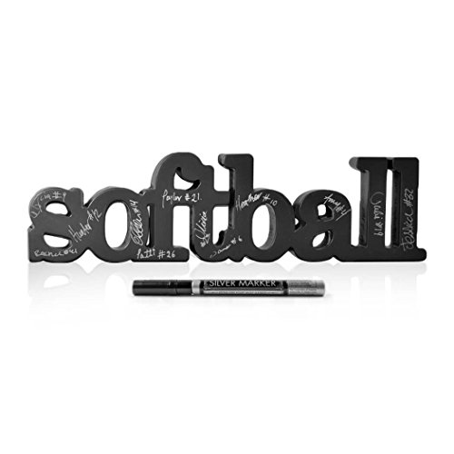 Wooden Softball Coach Sign