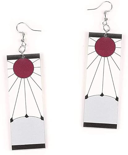 Demon Slayer Blade of Ghost Cosplay Boucles d'oreilles pendantes classiques pour femme Homme Cover