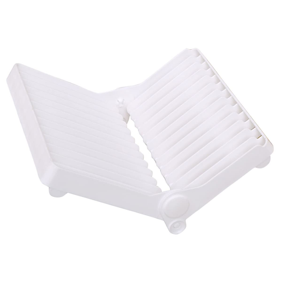SOLUSTRE 2 Gestelle Küchenzubehör über dem Abtropfgestell der Spüle Lagerung Kitchen Shelf Stand Kitchen Utensil Holder Abtropfgestell für Geschirr Schüsselgestell Plastik Weiß
