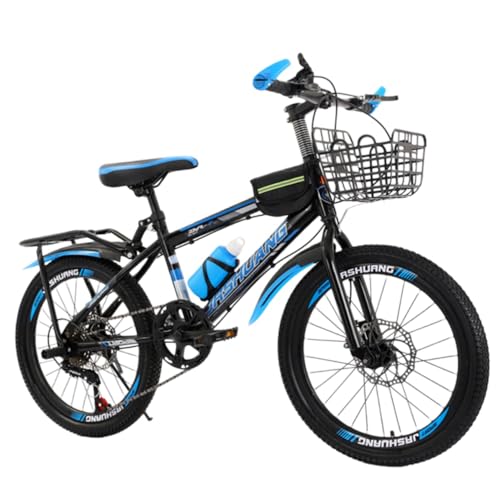 Lapakey �q�����]�� 18/20/22/24/26�C���` ���w���j�̎q���̎q ���߉\�ȃV�[�g �Y�f�|�t���[�� ����~�߃^�C�� 7�i�ϑ� �t�F���_�[+�J�S�t�� �q���p�}�E���e���o�C�N �a�����v���[���g�ɍœK (�u���b�N���u���[�y�f���A���f�B�X�N�u���[