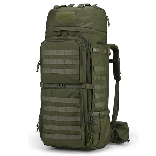 Mardingtop 75L Molle Hiking Internal Frame Backpacks Rain