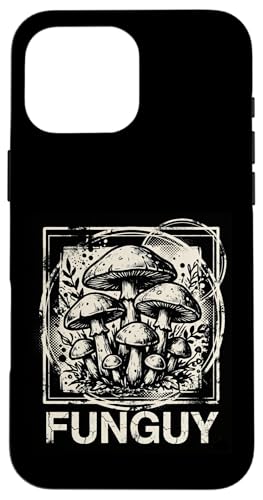 Fungi Fun Guy Splter Mycologist �L�m�R �n���e�B���O �ʔ��� �X�}�z�P�[�X iPhone 16 Pro Max �p