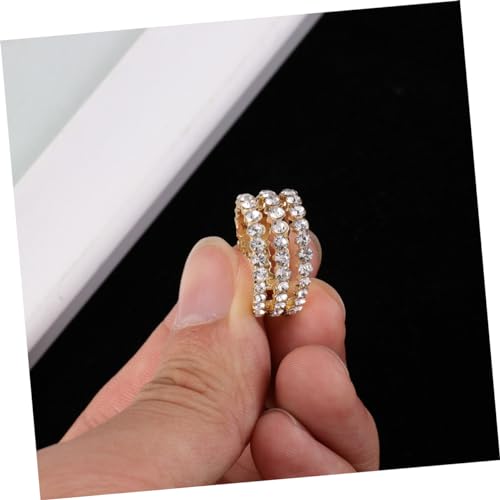 Boucles d'oreilles manchette cartilage strass cristal clip blanc oreille