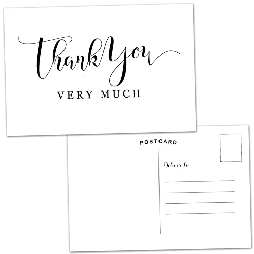 KORTTITALO Double-Sided Thank You Postcards