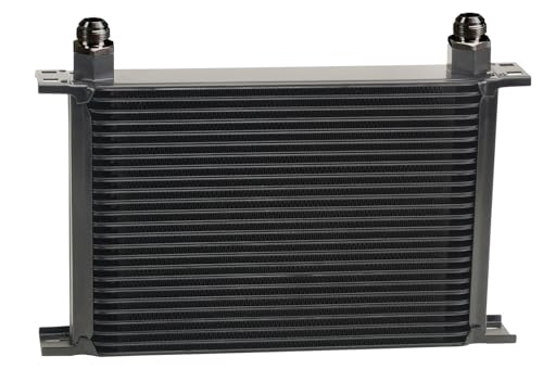 Derale 52510 25 Row Core Stacked Plate Cooler Kit , Black