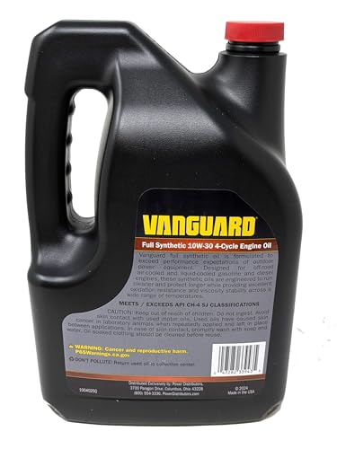 Aceite para motor sintético completo 10W-30 5 cuartos miniatura 2