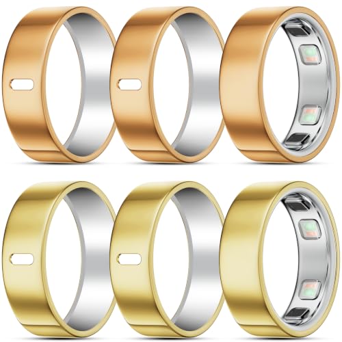 Oura Ring 5�Ή� �����O�J�o�[ 6�p�b�N | �J�o�[��t�����܂܏[�d���T�|�[�g�A�����^TPU�v���e�N�^�[�A�����Y�A���f�B�[�X�A�T�C�Y9