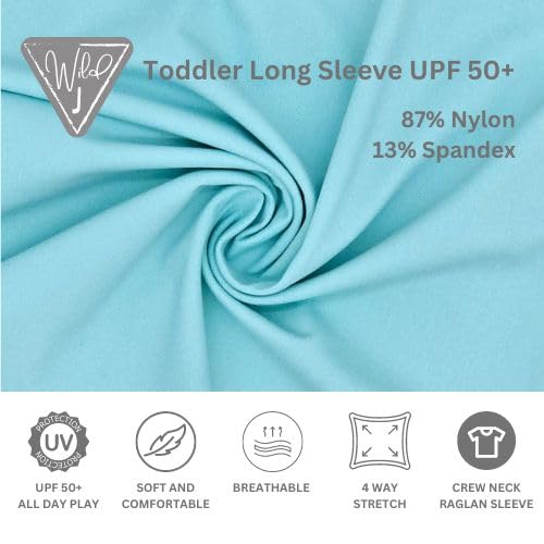 Toddler Long Sleeve Sun Protection Shirt for Hiking Swimwear Outdoor Adventure Kid's Play3