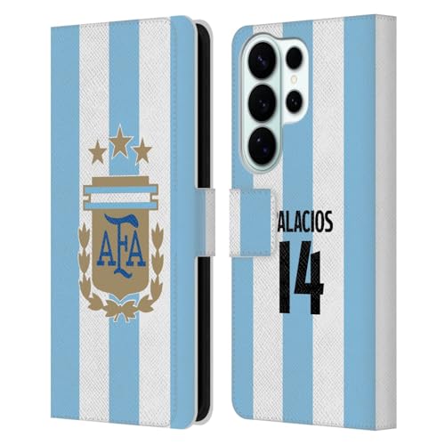 Head Case Designs sous Licence Officielle Argentina National Football Team Exequiel Palacios 2024/25 Player Home Kit 1st Group Étui Portefeuille en Cuir...