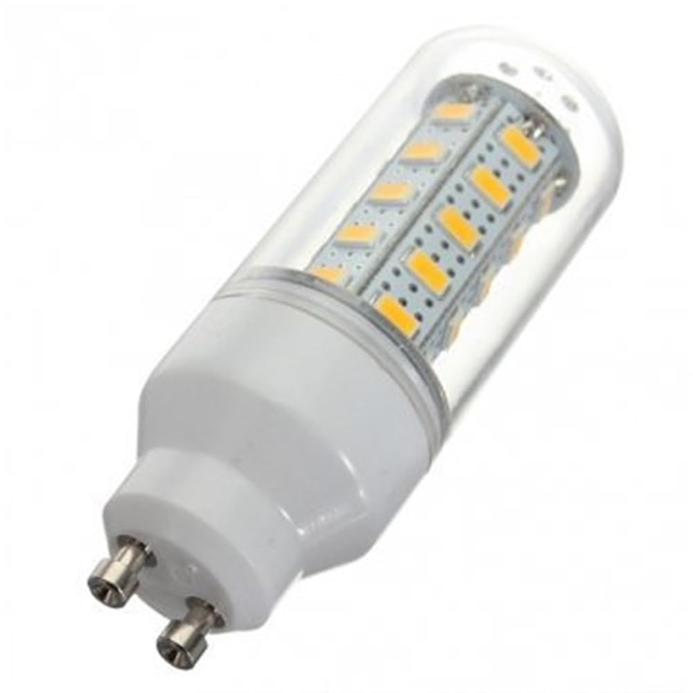 NXCVBNKZJ KJXP Lighting, Pack of 4, LED Corn Bulb AC220V G9/GU10/E14/E27 5W 550lm 36x5730SMD Warm/Cool White Light LED Globe Bulbs(Warm White,GU10)