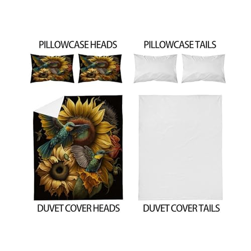 Linge de lit microfibre rhinocéros housse de couette animaux 3D
