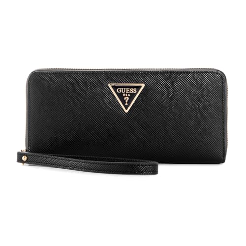 GUESS Damen Laurel Geldbörse mit Umlaufendem Reißverschluss, Groß Bag,...