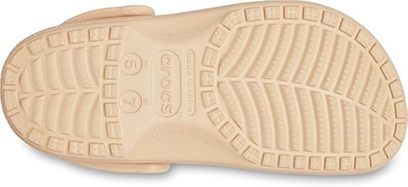 Crocs Unisex-Adult Classic Clog, Clogs for Women and Men (Shiitake, US Footwear Size System, Adult, Men, Numeric, Medium, 9)