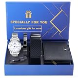 BSTcentelha Regalo Hombre Regalo Cumpleaños,Día del Padre Aniversarios de Boda Navidad San Valentin Juego de Regalo para Hombre Geschenk für Freund Ehemann Vater(Set E)
