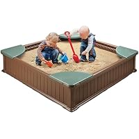 Badger Basket 2 in 1 Sandbox & Garden Planter w/ Cover & Liner only .90: eDeal Info