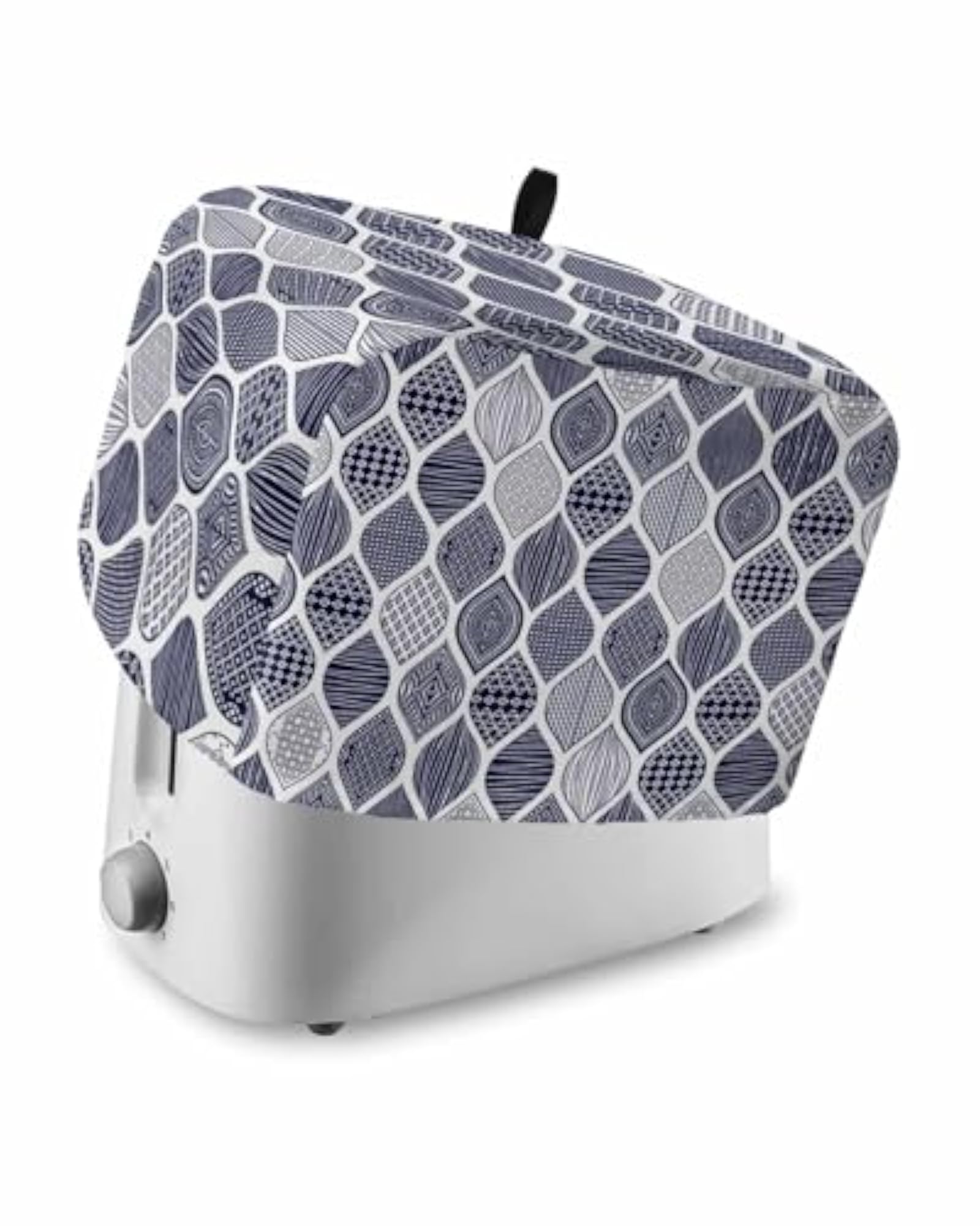 Vintage Toaster Cover for 4 Slice Bread Maker, Abstract Art Texture