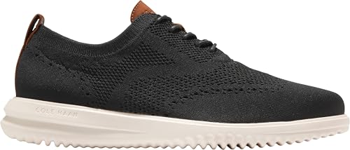 Image of Cole Haan Mens Grand+ Stitchlite Wing Tip Oxford