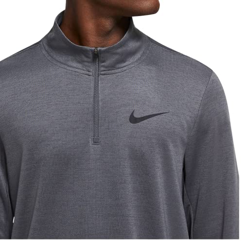 Nike Superconjunto masculino Breathe, Cinza ferro, P