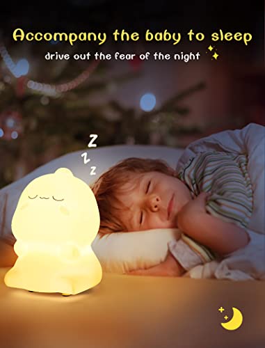 Chwares Night Light For Kids, Elephant Nursery Night Lights With Remote, 7 Color Kawaii Lamp, Room Decor, Usb Rechargeable, Cute Lamp Gifts For Baby, Children, Toddlers, Teen Girls #TOP3