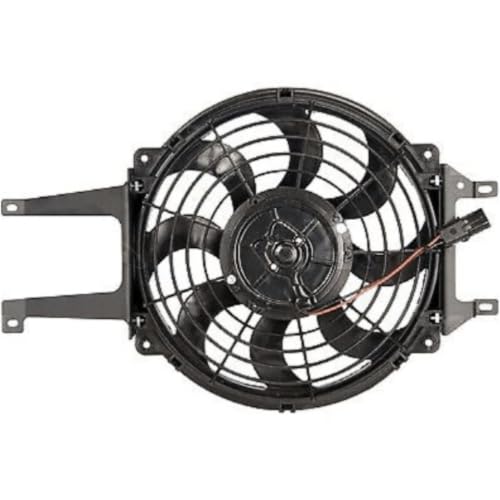XIOUMAAN Condenser Cooling Fan A/C Assembly for Tahoe,for Trailblazer EXT,for Trailblazer,for Blazer,for Trailblazer EXT,for Trailblazer,for Yukon,for Escalade,for Express 3500/2500