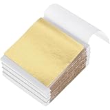 【Escenas aplicables】La imitación de pan de oro se puede utilizar para pinturas doradas, manualidades con pasta, manicura o peluquería, decoraciones y otros proyectos, popular en diseños de interiores y obras de arte.