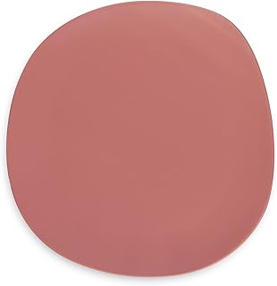 Delilah Dinner Plate 6-Piece Dish Set, Porcelain, Terracotta