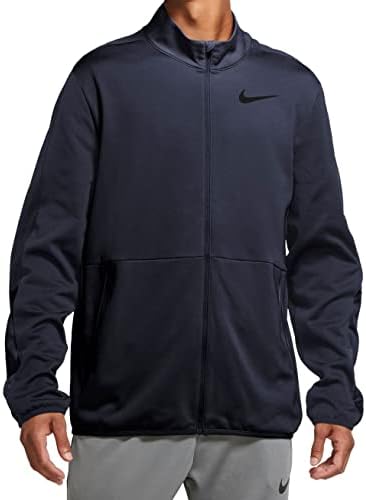 Nike Mens Training Fitness Athletic Jacket Navy M