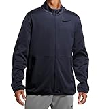 Nike Mens Training Fitness Athletic Jacket Navy M