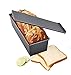 Astra Gourmet Pullman Loaf Pan With Cover/Baking Mould Cake Toast Bread Mold/ Non-Stick Toast Box with Lid, 12 x 4 x 3 inch