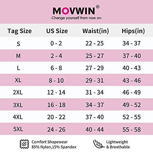 Shapewear for Women Tummy Control - Body Shaper Slimming Spanks Black