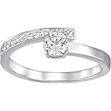 swarovski anillos matrimonio Cristal y chapado en rodio SWAROVSKI Mujer acero inoxidable Anillo 5257475