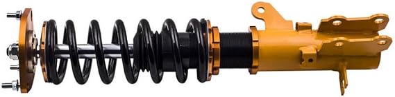 Coilovers Suspension Kit Compatible With Coupe Tiburon 2003-2008 Models - Adjustable Height Shock Absorber Struts Lowering System