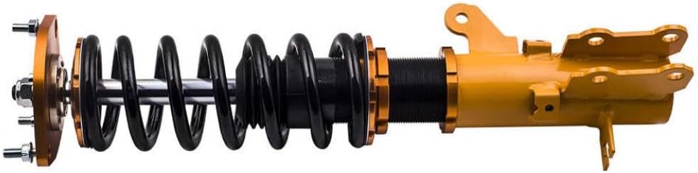 Coilovers Suspension Kit Compatible With Coupe Tiburon 2003-2008 Models - Adjustable Height Shock Absorber Struts Lowering System