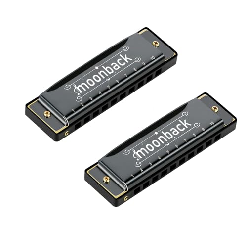 Harmonica Holder And 3 Packs Harmonicas