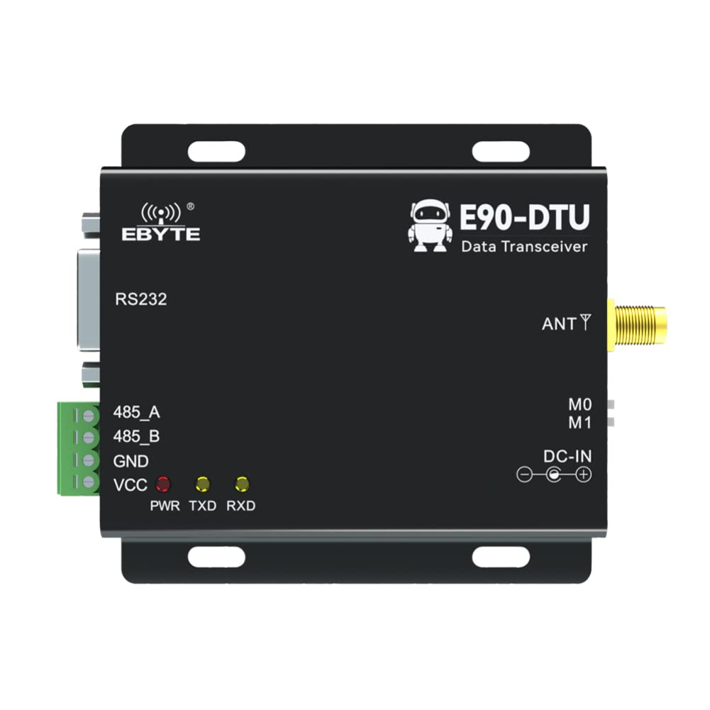433MHz Lora Wireless Digital Radio RS232 RS485 E90-DTU(400SL33) Automatic Relay Modbus 33dbm 16KM Transmitter Transciver RSSI Remote Configuration