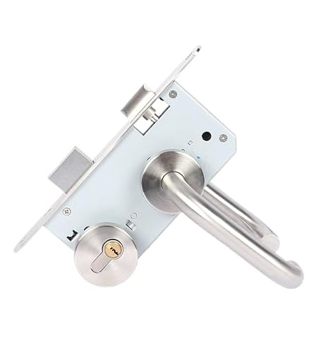 Lkfjnhepf 7260 Door Lock Gearbox Mortise Door Lock Body 7255/7260/ Passage Fire Proof Lockbody Security Split Repair Parts(7260)
