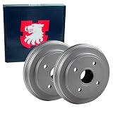 2x JP Group Bremstrommeln Ø180mm hinten