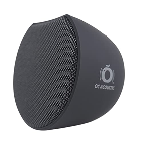 OC Acoustic Newport Plug-in Outlet Speaker Charcoal Gray/Black