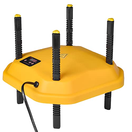 Plotohiker Wärmeplatte Küken,Temperatur Verstellbare Kükenwärmer Wärmelampe,Heizplatte für Kükenaufzucht,Kunstglucke 13…